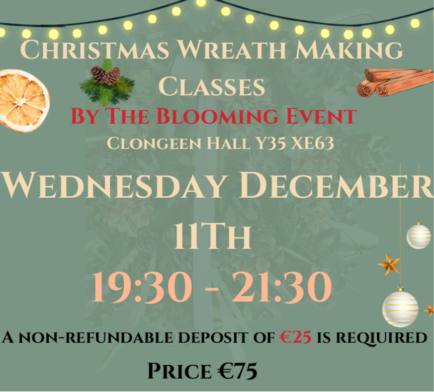 Christmas Wreath Making Classes